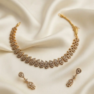 Pearl Bloom AD Necklace
